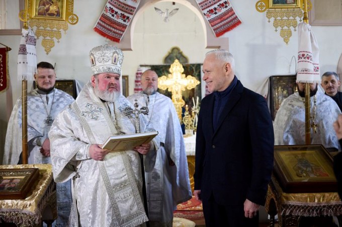 Різдвяне привітання від мера Харкова Ігоря Терехова